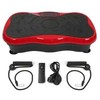 Extralink Moonwalk Spin Move Platofrma Wibracyjna do Ćwiczeń Fitness 200W raudona