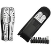 Extralink Multitool, Pocket Knife 23-in-1, with Case, Sidabrinis