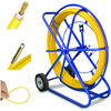 Extralink Cable Pulling Pilot 9mm 250m, FRP Fiberglass, 9mm Diameter, 250m Length, Geltona [COPY]