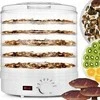 Extralink Pradžia | Grybų, vaisių, daržovių, žolelių džiovyklė | 500 W + 5 sietai, 27 cm, balta