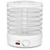 Extralink Pradžia | Maisto džiovyklė grybams, vaisiams, daržovėms | 500 W + 6 sietai, 28 cm, balta