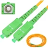 Extralink SC/APC-SC/APC | Patchcord | Jednomodowy, Simplex, G.657A1, 3mm, 2m