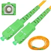 EXTRALINK Patchcord SC / APC-SC / APC SM G.652D simplex 0,5 m