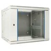 Extralink Rack spintelė 9U 600x600 AZH pilka, montuojama ant sienos, dviejų dalių