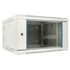 Extralink - prie sienos montuojama spintelė 19" 6U 600x600 AZH pilka
