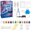 Extralink Žaislai | Vandens tapybos rinkinys | „Ebru Paints Magical A5“ kūrybinis rinkinys
