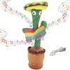 Extralink Toys | Žaislas kaktusas su Sombrero šokiais | Dainuojantis vaikiškas LED USB