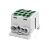 Pozostali Spaustukas HLK F-ELEKTRO F2.0369 100A-4 (1x25,3x16 / 1x25,3x16) Al/Cu IP20 žalias