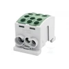 Pozostali Spaustukas HLK F-ELEKTRO 125A-3 (1x35,2x25 / 1x35,2x25) Al/Cu IP20 žalias