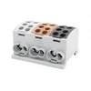 Pozostali Spaustukas HLK F-ELEKTRO F2.0385 3x100A-2 (1x25,1x16 / 1x25,1x16) 3L Al/Cu IP20 pilkas/rudas/juodas