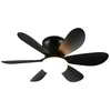 REALITY Fan with lamp RL. LED. 8W. 2700-6500K. 850lm. juodas