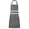 Virtuvės Įrankiai - Le Creuset Šefų Prijuostė 89x79cm Perlų Pilka