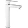 Ferro BDR2L praustuvo maišytuvas ADORE COUNTERTOP WASHBASIN, 1-OPEN, Baltas-CHROMAS // BF.BDR2L