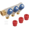 Ferro sanitarinis kolektorius 1"x1/2", 2 krypčių