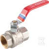 Ferro KFP5 rutulinis vožtuvas VANDUO SU RANKENE 1 1/2 '' RIEŠTĖS KAKLĖ, F-POWER // ZKW-40-WW-R-FER-POWER