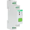 F&amp;F Bistatinė relė su rankiniu valdymo mygtuku ir atminties montavimu DIN 230V BIS- 411BM bėgiu