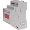 F&F 1fazės skaitmeninis modulinis voltmetras 100-300V, AC tikslumas 1% (DMV-1)