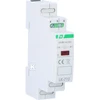 F&amp;F LK-712 R 10÷30V-1×LED CZERW,TH35,1-FAZ