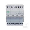 F&amp;F tinklo generatoriaus jungiklis 63A 4P F&amp;F PSA-463 trifazis modulinis DIN bėgis