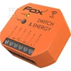F&amp;F Vieno relės su komutatoriumi ir tinklo parametrai kontrolė Energijos Wi- R1S1-P