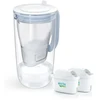 Filtravimo ąsotis Brita Glass su 2 įdėklais MaxtraPro PP (mėlynas; 2,5 l)