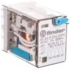 Finder Pramoninė relė 4P 7A 24V DC bandymo mygtukas LED veikimo indikatorius (55.34.9.024.0094)