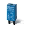 Finder EMC LED Žalias+WARYSTOR 6-24VAC/DC