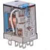 Finder 2P siųstuvas 12A 24V nuolatinės srovės mygtuko bandymas mechaninių charakteristikų indikatorius (56.32.9.024.440)