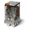 Finder 2P siųstuvas 12A 24V nuolatinės srovės mygtuko bandymas mechaninių charakteristikų indikatorius (56.32.9.024.440)