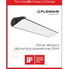 Flowair SLIM N-150 DURŲ UŽDUOTĖ. ŠALTA 1,5M BALTA