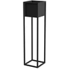 FLOWER POT COVER NANTES L Juodas 23X23X90