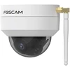 Shenzhen „Foscam D4Z“ 4MP pasukama ir pakreipiama PTZ kamera su „Wi-Fi 2.4“ ir 5 GHz, balta