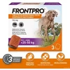 FRONTPRO planšetė šunims XL 136mg 25-50kg 3 vnt.