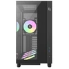 „GameMax NEX C53 BK“ kompiuterio apsaugos ir tvirtinimo elementai, juodi