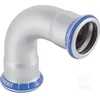 Geberit Kolana 90° Mapress nerūdijantis plienas 15mm (30102)