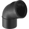 Geberit KOLAN.SILENT-PP HT 75/67.5 SANIT.Juoda