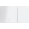 Geberit taustiņš Sigma70, 240x158 mm, 80 mm skalojamā kaste, balts stikls