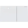 Geberit taustiņš Sigma70, 240x158 mm, 80 mm skalojamā kaste, metēts balts