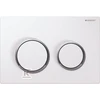 Geberit Omega 20 wc mygtukas, baltas/chromas
