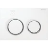 Geberit Omega 20 wc mygtukas, baltas/chromas