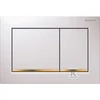 Geberit Duofix nuleidimo mygtukas Omega30 nuleidimo mygtukas, priekis/viršus, balta-auksinė-balta - 115.080.KK.1