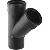 Geberit TRÓJ.SILENT-PP HT 110X40/45 SANI.JUODA