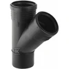 Geberit TRÓJ.SILENT-PP HT 40X40/45 SANI.JUODA