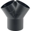 Geberit TR.PEHD 75X63/60 SKOŚ.SYMET.(ONLY.HDPE)
