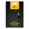 GEMBIRD A-USB2-CMAF-01 Gembird USB 2.0 adapteris, moteriškas USB į USB Type-C vyrišką (CM/AF)