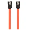 GEMBIRD CC-SATAM-DATA-0.1M Serial ATA III 10cm Data Cable metal clips red
