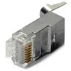 Gembird Digitus RJ45 kištukas 8P8C kat. 6A universalus ekranuotas AWG 22-24 X-ML-6F-OD-IMP kabeliams /100vnt.