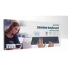 Gembird KB-BTRGB-01-DE klaviatūra Uniwersalne Bluetooth QWERTZ Niemiecki Juodas