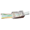 GEMBIRD LC-PTF-01/10 Gembird Universalus praėjimo modulinis FTP kištukas 8P8C, 10 vnt., tvirtas ir suvytas
