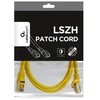GEMBIRD PP6A-LSZHCU-Y-1M Gembird patchcord RJ45, kat. 6A, SFTP, LSZH, 1m, geltona